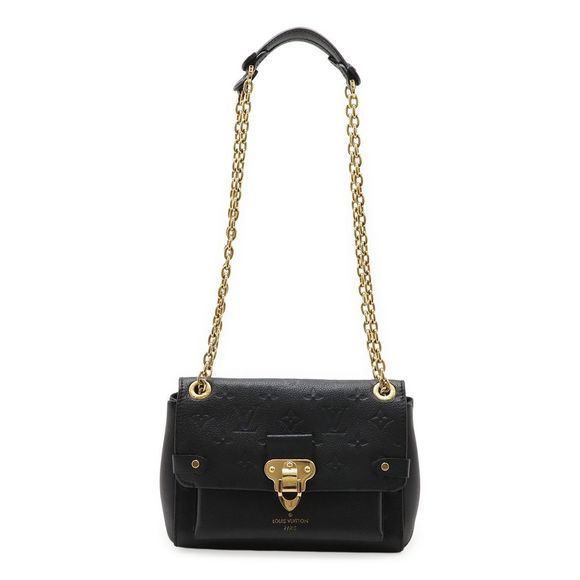Louis Vuitton Monogram Empreinte Vavin BB Shoulder Bag Chain Shoulder Noir - Picture 1 of 9